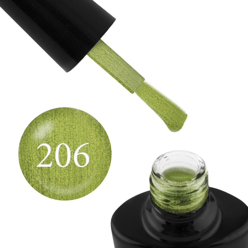 Гель-лак G.La color 206 G.La color лимонний, емаль 10 мл