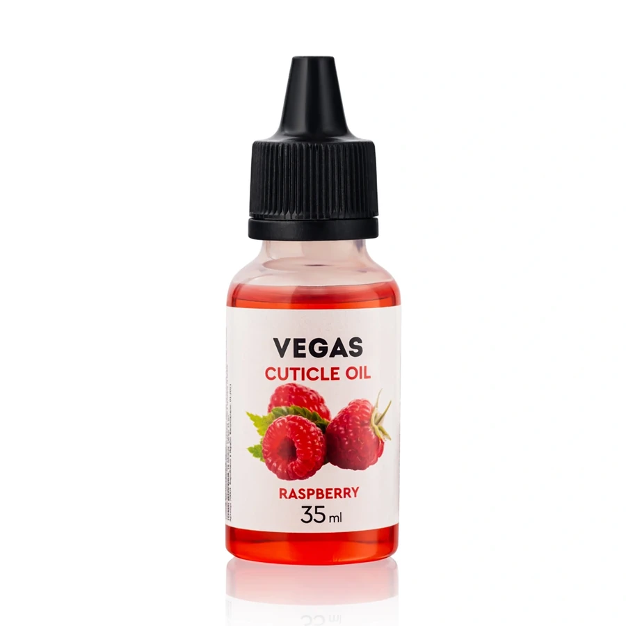 Олія для кутикули Vegas Cuticle Oil Raspberry малина 35 мл