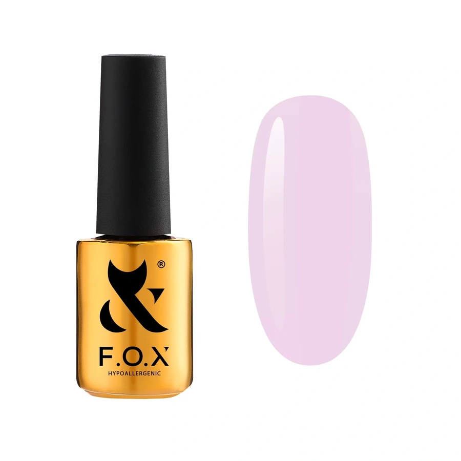 Гель-лак FOX Gel-polish Pink Panther 001 лилово-рожевий, емаль 7 мл