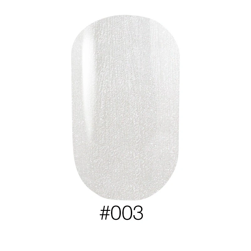 Лак Naomi Nail Lacquer 003 Naomi срібно-перлинний із шиммерами та перламутром 12 мл