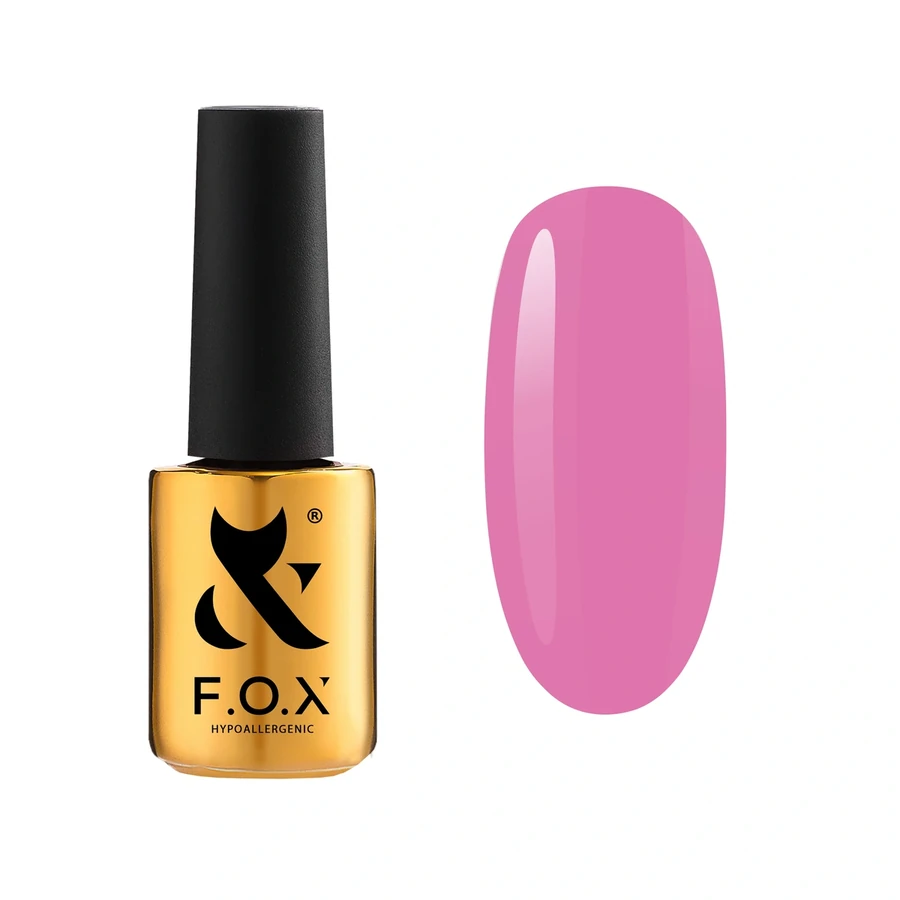 Гель-лак FOX Gel-polish Pink Panther 006 теплий рожевий, емаль 7 мл