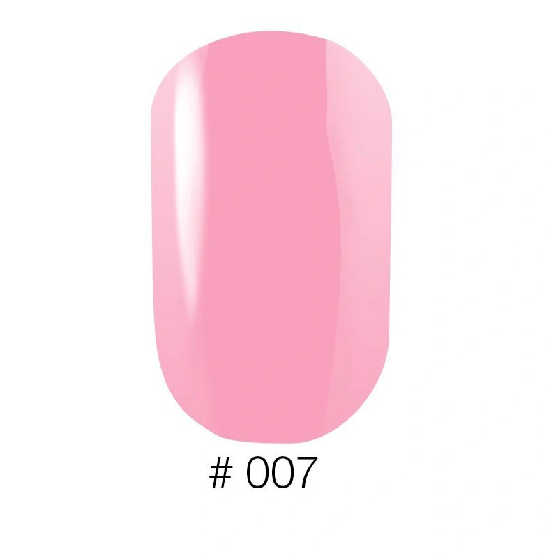 Лак Naomi Nail Lacquer 007 Naomi рожевий з перламутровим відтінком, щільний 12 мл