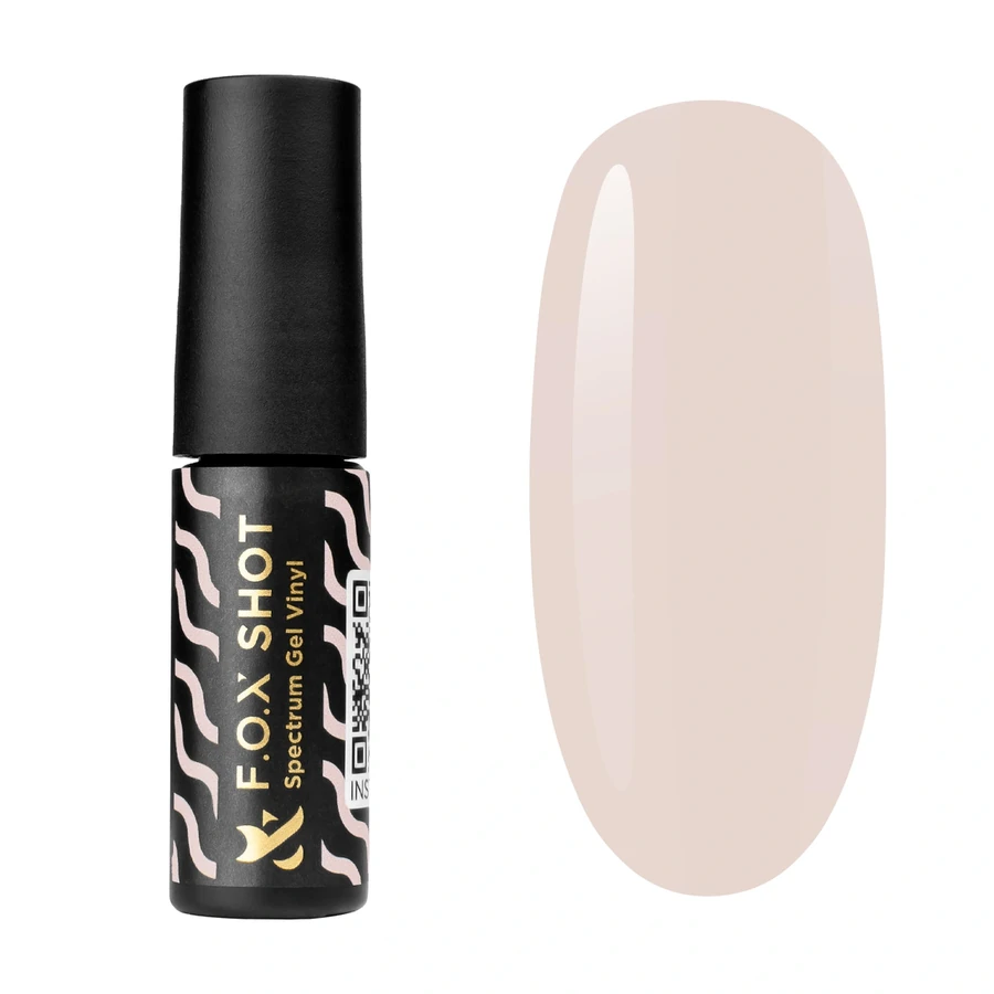 Гель-лак FOX SHOT Spectrum Gel Vinyl 041 ніжний бежевий, емаль 5 г