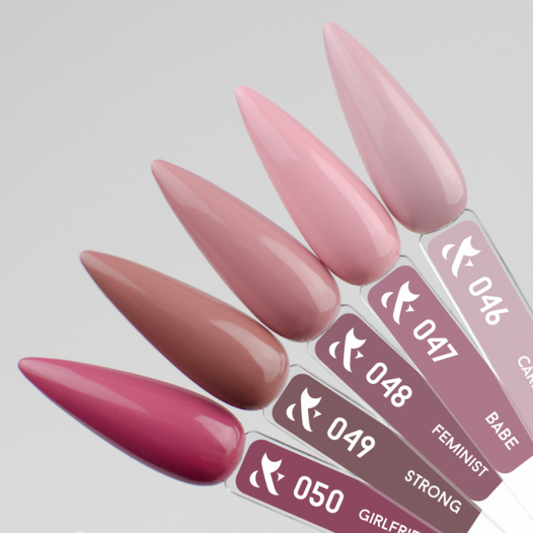Гель-лак FOX SHOT Spectrum Gel Vinyl 048 темно-рожевий, емаль 5 г