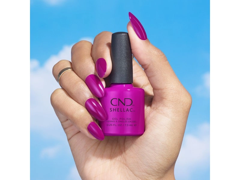 Гель-лак CND Shellac Rooftop Hop фіолетовий, емаль 7,3 мл