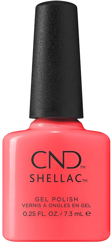 Гель-лак CND Shellac Beach Escape м`який кораловий, емаль 7,3 мл