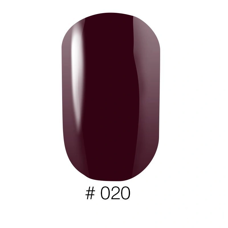 Лак Naomi Nail Lacquer 020 Naomi темно-бордовий, емаль 12 мл