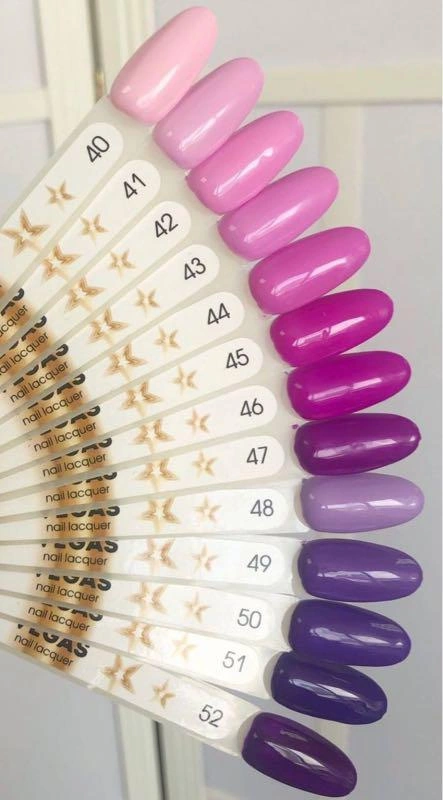 Гель-лак Vegas Nail Lacquer 045 малиновий, емаль 6 мл