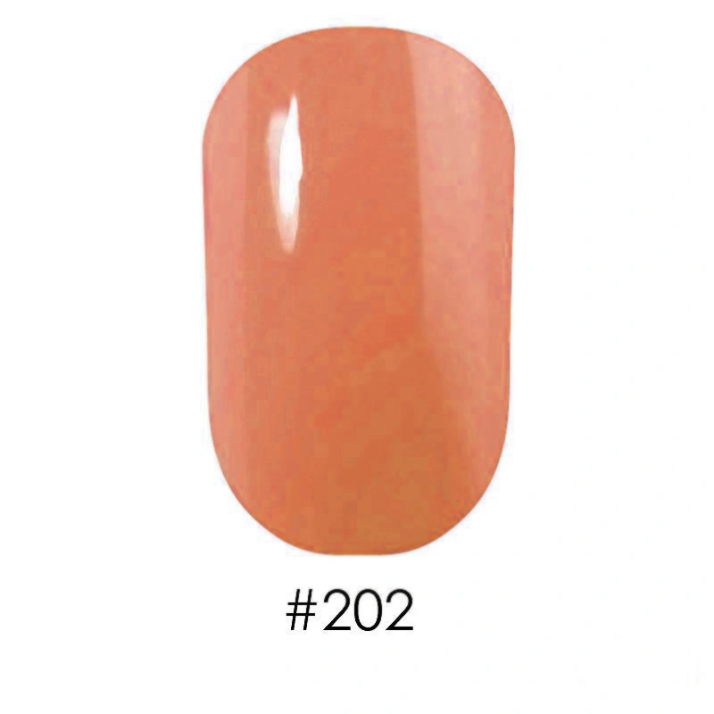 Лак Naomi Nail Lacquer 202 Naomi блідий оранжевий, емаль 12 мл