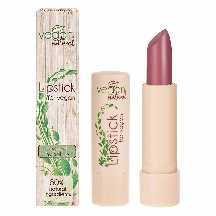 Губна помада Vegan Natural Помада №03 блідий рожевий