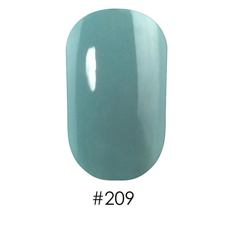 Лак Naomi Nail Lacquer 209 Naomi блідий молочно-смарагдовий, емаль 12 мл