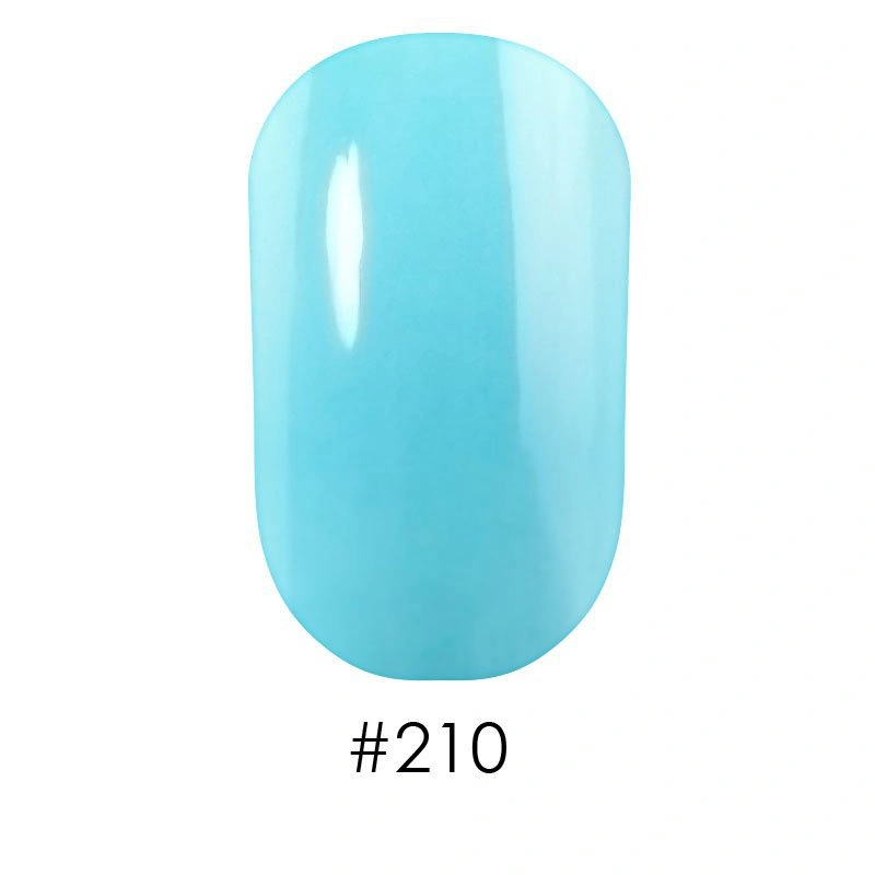 Лак Naomi Nail Lacquer 210 Naomi яскравий блакитно-блакитний, емаль 12 мл