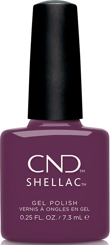 Гель-лак CND Shellac Verbena Velvet фіолетовий, емаль 7,3 мл