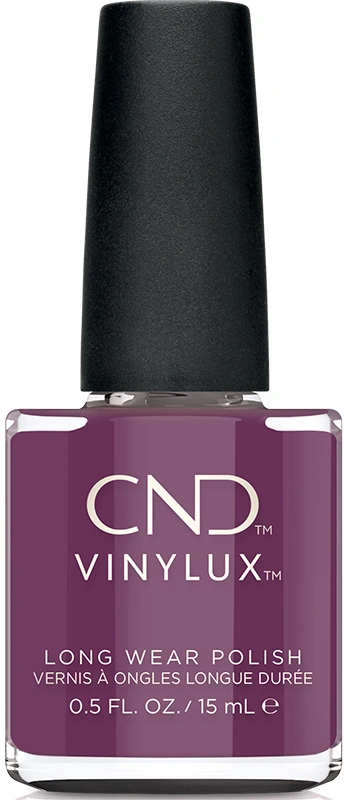 Лак CND VINYLUX 388 Verbena Velvet фіолетовий, емаль 15 мл