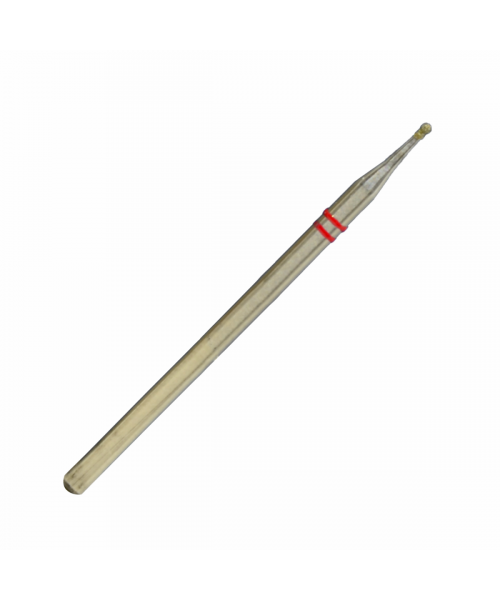 Фреза алмазна куля Kodi Diamond Nozzle P801f010 червона, м`який абразив 1.0 мм