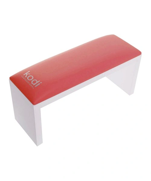 Підлокітник для манікюру на білих ніжках Kodi Armrest for Manicure on White Legs Berry ягідний