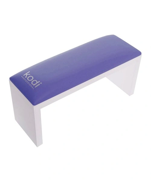 Підлокітник для манікюру на білих ніжках Kodi Armrest for Manicure on White Legs Lavander лавандовий