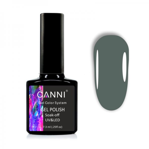 Гель-лак Canni Gel Polish №1050 сиза оливкова 7,3 мл