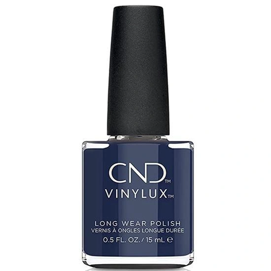 Лак CND VINYLUX 394 High Waisted Jeans темний синій, емаль 15 мл