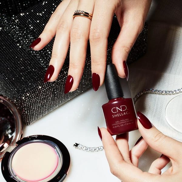 Гель-лак CND Shellac Signature Lipstick гнила вишня, емаль 7,3 мл