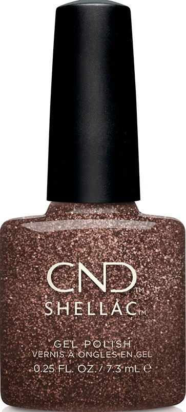 Гель-лак CND Shellac Grace коричневий, шиммер 7,3 мл