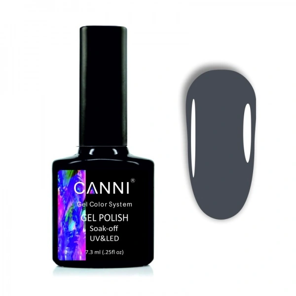 Гель-лак Canni Gel Polish №1055 коричневий опал, емаль 7,3 мл