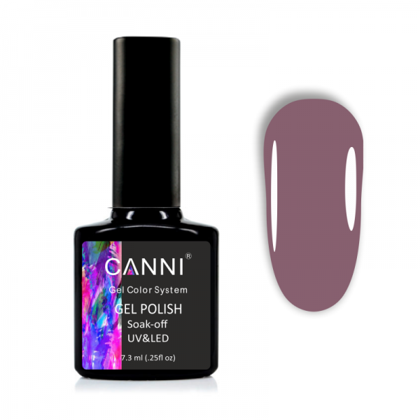 Гель-лак Canni Gel Polish №1059 бежево-бузковий, емаль 7,3 мл