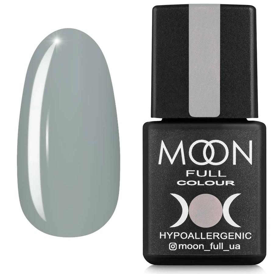 Гель-лак MOON FULL Full Fashion Color Gel Polish №242 сірий, емаль 8 мл