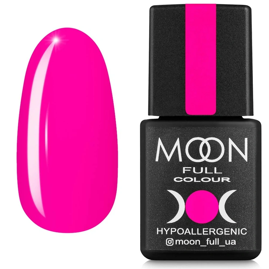 Гель-лак MOON FULL Fashion Color Gel Polish №239 яскрава фуксія, емаль 8 мл