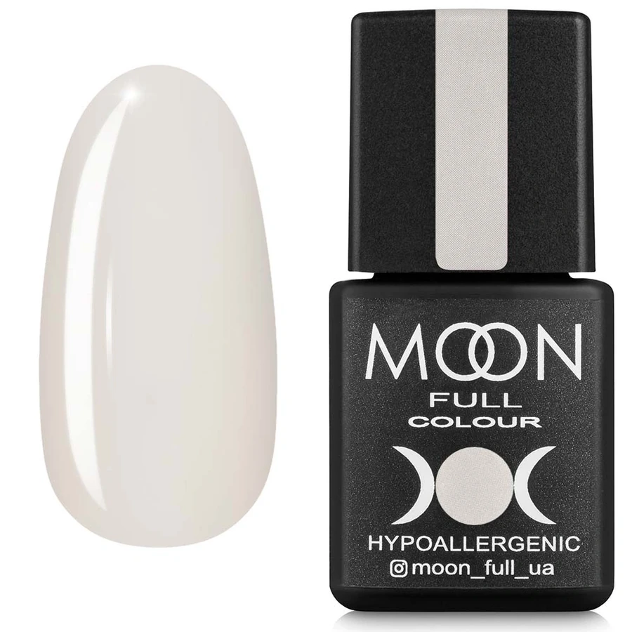 Гель-лак MOON FULL Fashion Color Gel Polish №233 блідо-сірий, емаль 8 мл