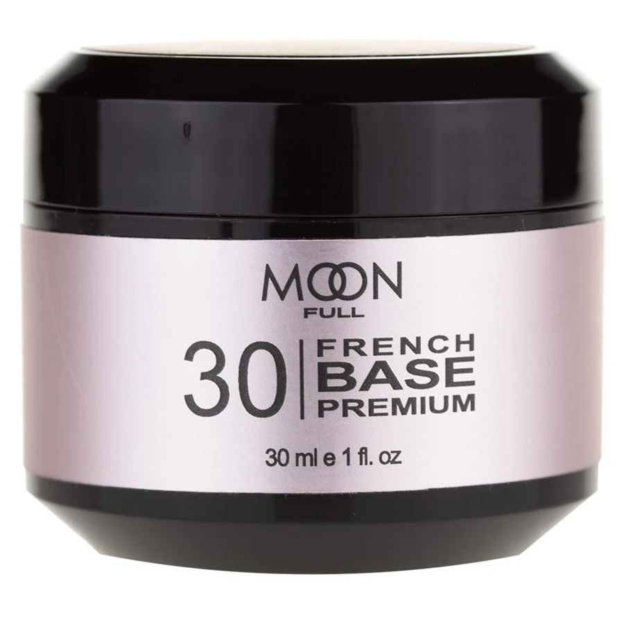 База для зміцнення ламких та слабких нігтів MOON FULL Full Baza French Premium №31 ніжно-бежева 30 мл