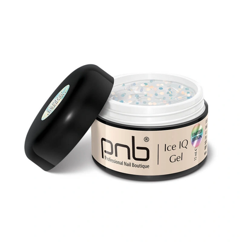 Уф/лід Айс айкью контроль гель кристальний алмаз PNB Ice IQ Gel Crystal Diamond 15 мл