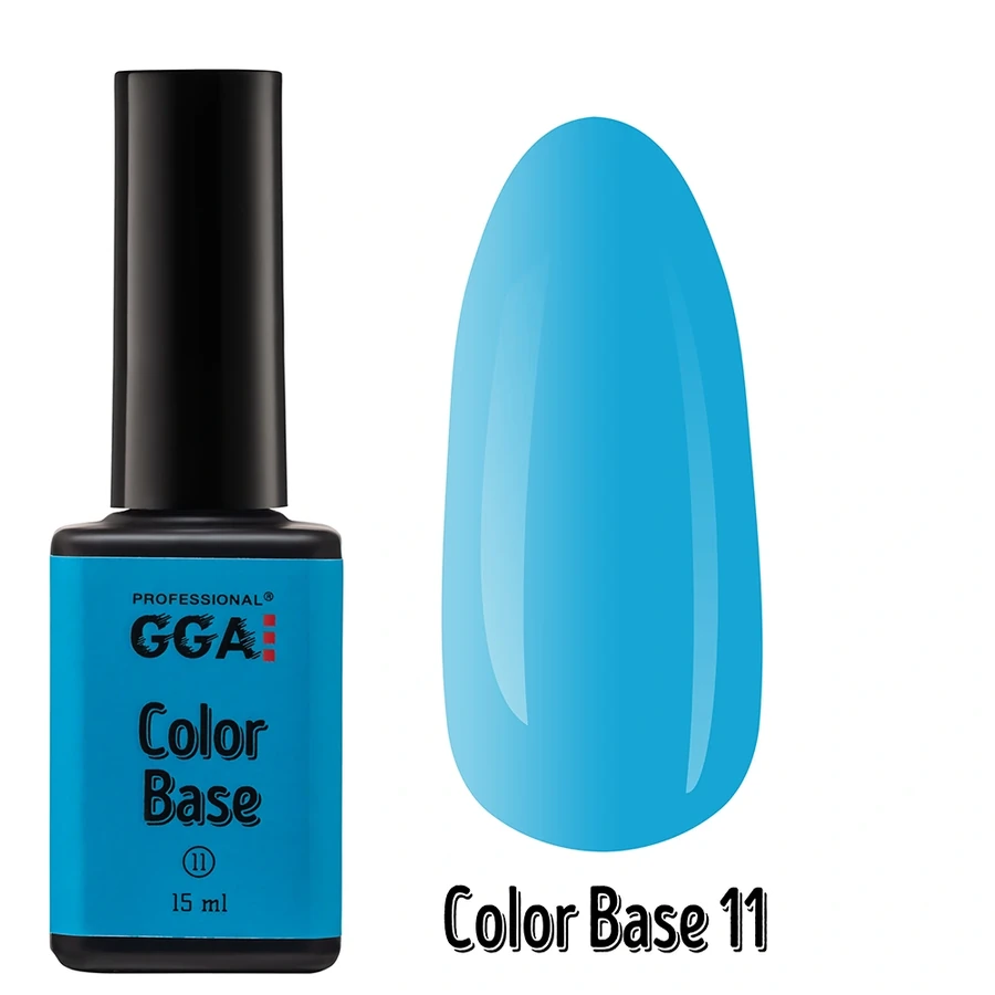 Кольорове базове покриття GGA Professional Color Base GGA Professional №11 блакитний