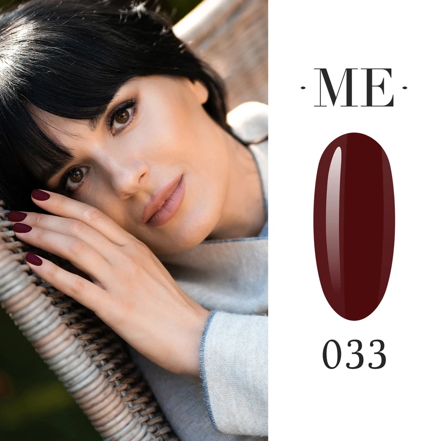 Гель-лак FOX Gel-polish Gold Masha Efrosinina 033 бордовий, емаль 7 мл