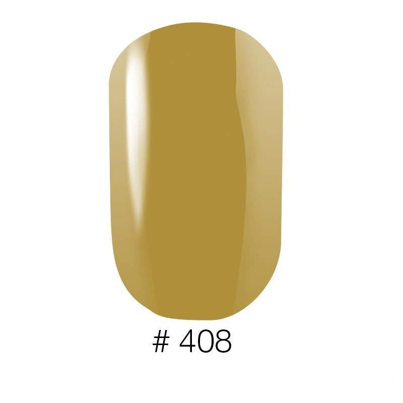 Лак Naomi Nail Lacquer 408 Naomi молочно-зелений, емаль 12 мл