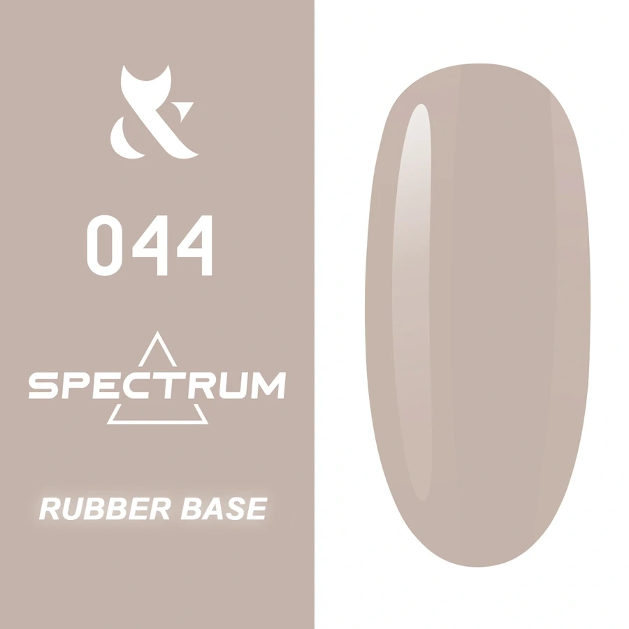 Кольорова каучукова база FOX Spectrum Rubber Base 044 бежева 14 мл