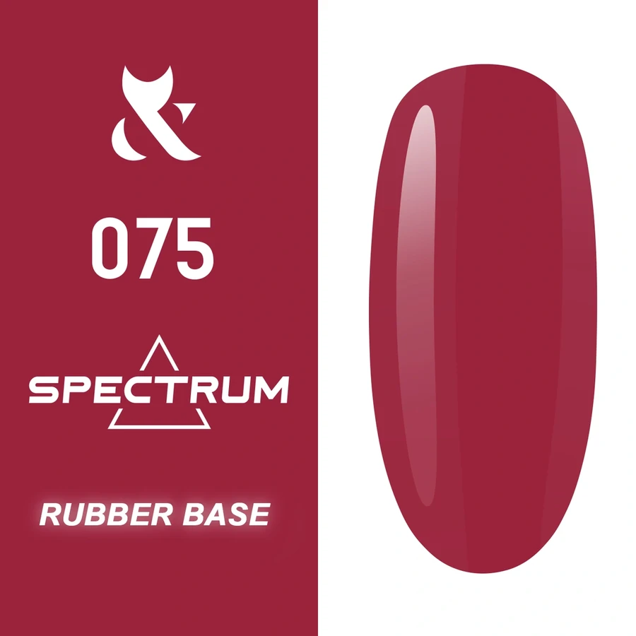 Кольорова каучукова база FOX Spectrum Rubber Base 075 вишнева 14 мл