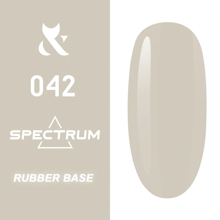 Кольорова каучукова база FOX SHOT Spectrum Rubber Base 042 бежева 5 г