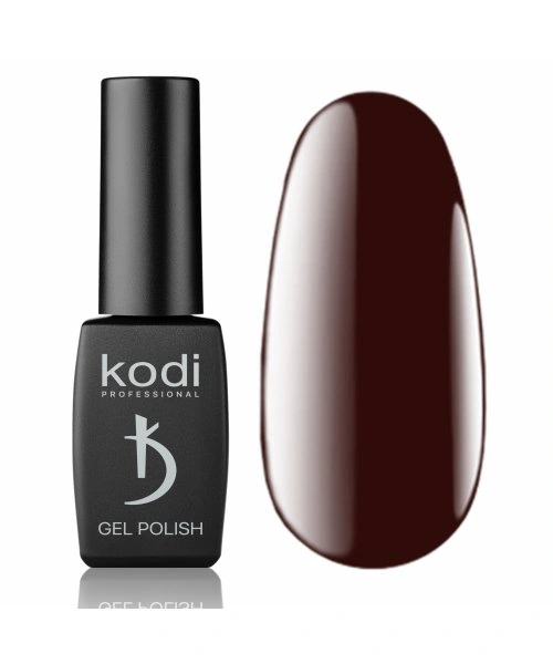 Гель-лак Kodi Гель-лак MN 11 бордо з коричневими акцентами, емаль 8 мл