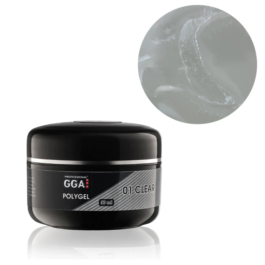 Полігель GGA Professional Polygel №1 Clear прозорий 30 мл