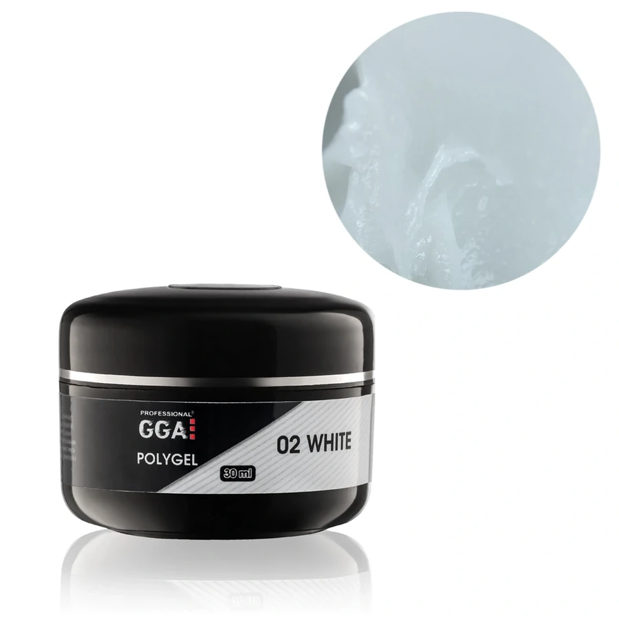 Полігель GGA Professional Polygel №2 White білий 30 мл