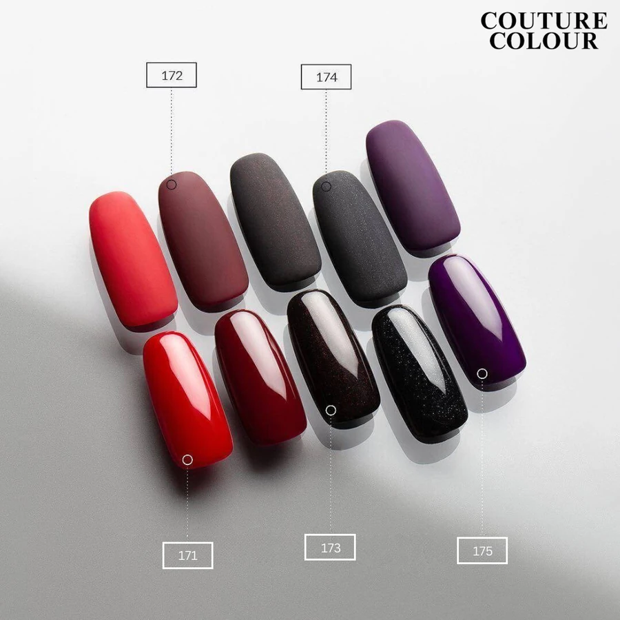 Гель-лак Couture Colour Gel Polish 171 рубіновий, емаль 9 мл