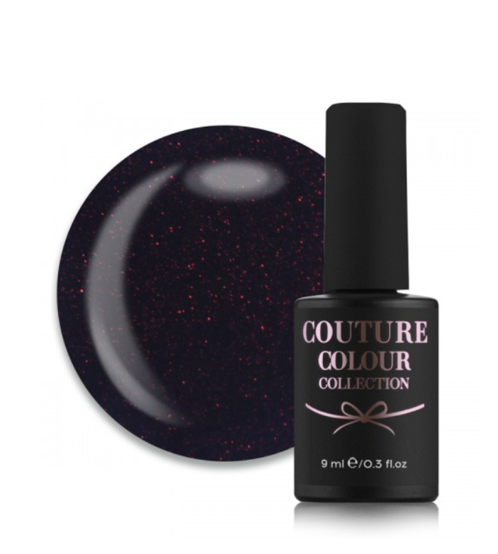 Гель-лак Couture Colour Gel Polish 173 темно-бордовий, із шиммером 9 мл