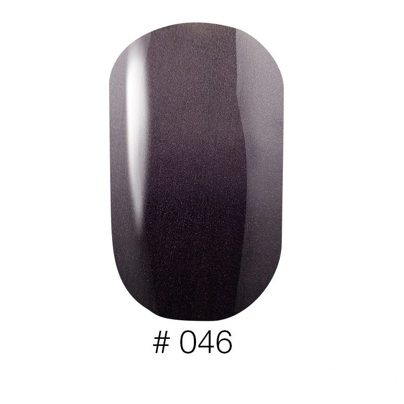 Лак Naomi Nail Lacquer 046 Naomi сіро-фіолетовий з перламутром 12 мл