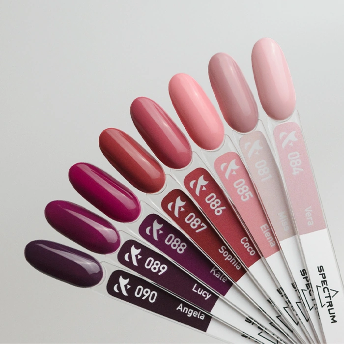 Гель-лак FOX Gel-polish Gold Spectrum 084 світло-рожевий, емаль 7 мл