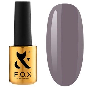 Геь-лак FOX Gel-polish Gold Spectrum 091 сіро-ліловий, емаль 7 мл