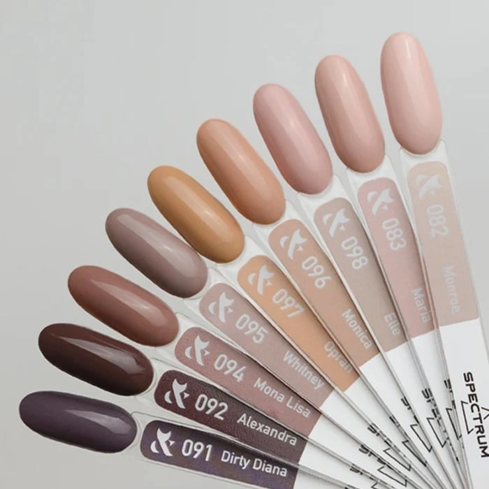 Гель-лак FOX Gel-polish Gold Spectrum 096 теплий беж, емаль 7 мл