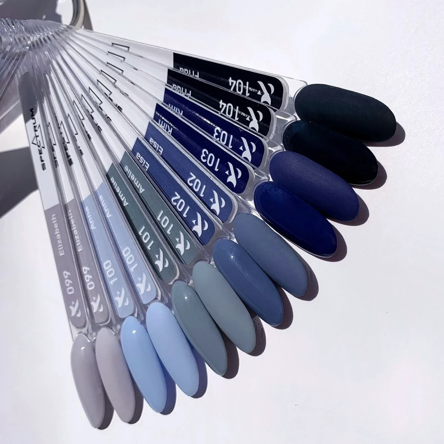 Гель-лак FOX Gel-polish Gold Spectrum 104 чорний, емаль 7 мл