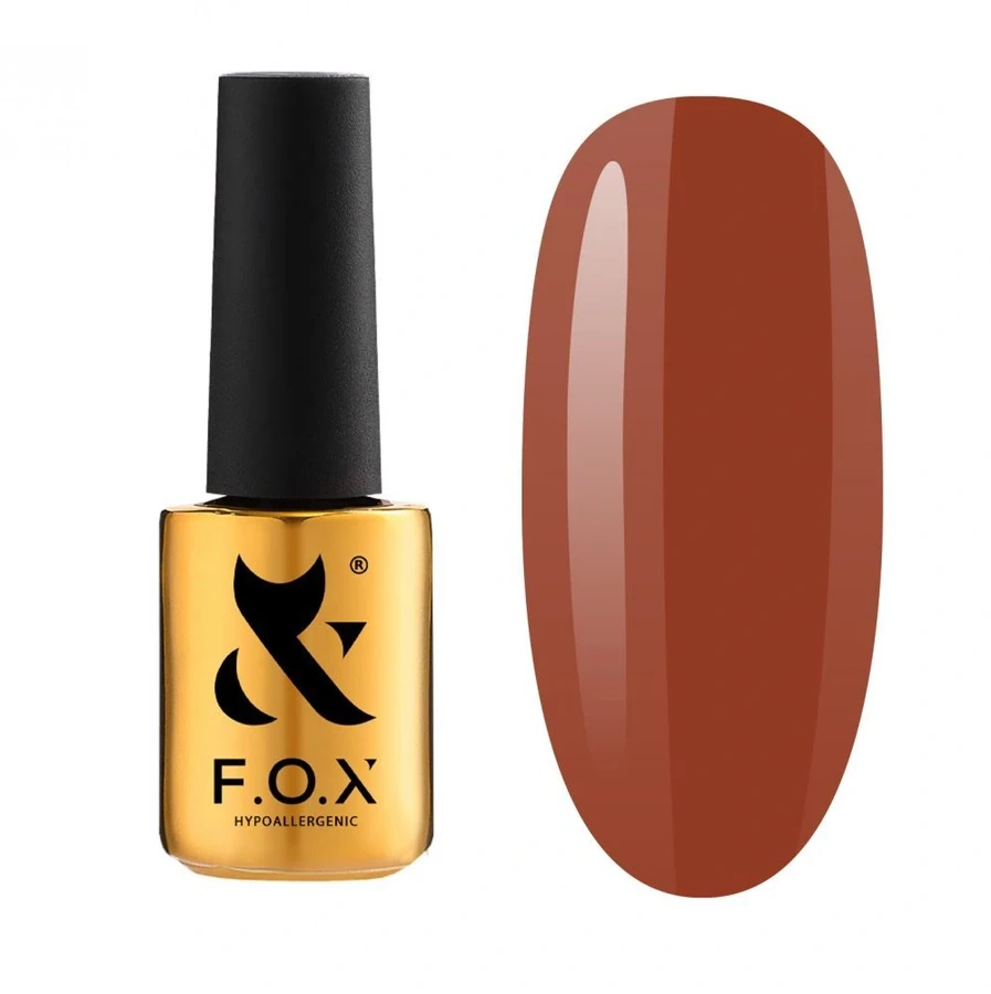Гель-лак FOX Gel-polish Gold Spectrum 113 теракотовий, емаль 7 мл