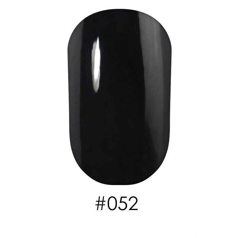 Лак Naomi Nail Lacquer 052 Naomi чорний, емаль 12 мл